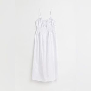 NWT Smocked Cotton Milk Maid Dress